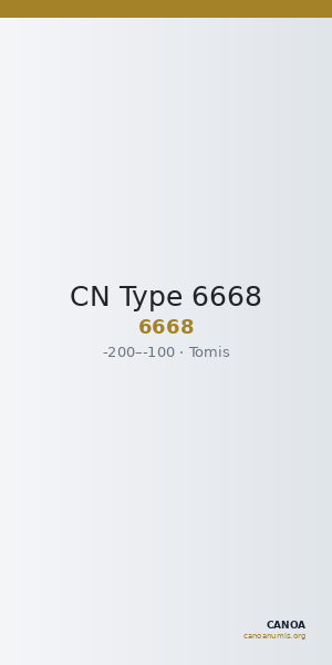 CN Type 6668 — CANOA