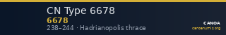 CN Type 6678 — CANOA