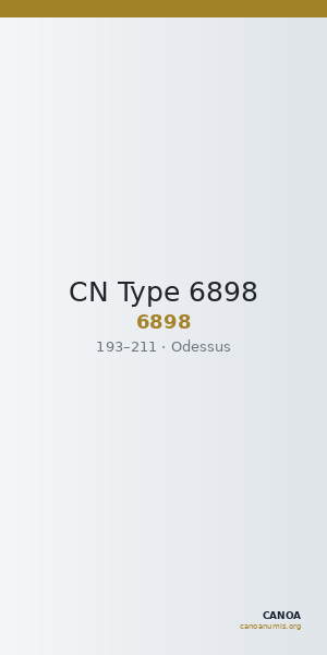 CN Type 6898 — CANOA