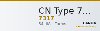 CN Type 7317 — CANOA