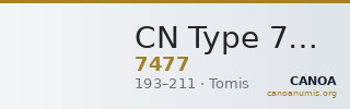 CN Type 7477 — CANOA