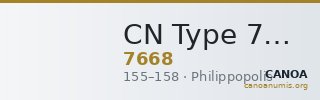 CN Type 7668 — CANOA
