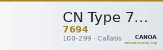 CN Type 7694 — CANOA