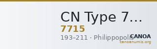 CN Type 7715 — CANOA