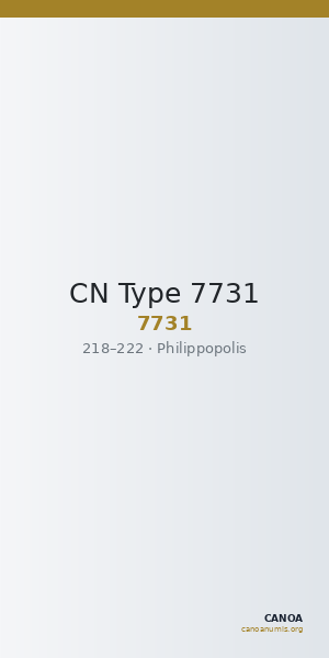 CN Type 7731 — CANOA