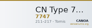 CN Type 7747 — CANOA