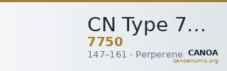 CN Type 7750 — CANOA