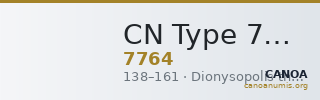 CN Type 7764 — CANOA