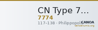 CN Type 7774 — CANOA