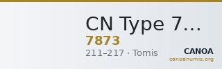 CN Type 7873 — CANOA