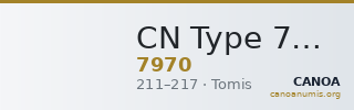 CN Type 7970 — CANOA