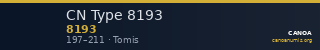 CN Type 8193 — CANOA