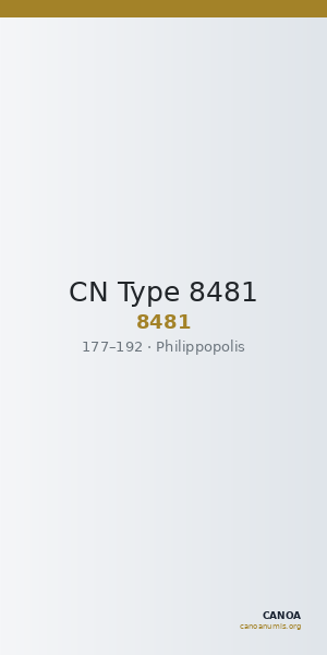 CN Type 8481 — CANOA
