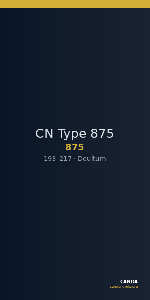 CN Type 875 — CANOA