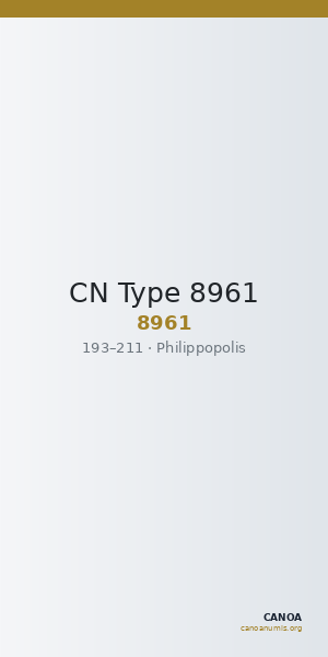CN Type 8961 — CANOA