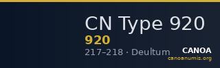 CN Type 920 — CANOA