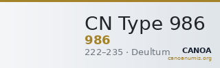 CN Type 986 — CANOA