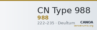 CN Type 988 — CANOA