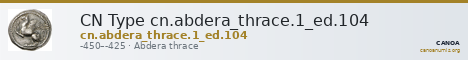 CN Type cn.abdera_thrace.1_ed.104 — CANOA