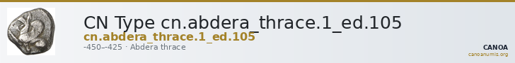 CN Type cn.abdera_thrace.1_ed.105 — CANOA