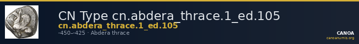 CN Type cn.abdera_thrace.1_ed.105 — CANOA