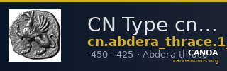 CN Type cn.abdera_thrace.1_ed.106 — CANOA