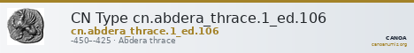 CN Type cn.abdera_thrace.1_ed.106 — CANOA