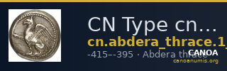 CN Type cn.abdera_thrace.1_ed.110 — CANOA