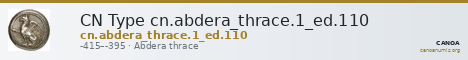 CN Type cn.abdera_thrace.1_ed.110 — CANOA