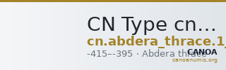 CN Type cn.abdera_thrace.1_ed.113 — CANOA