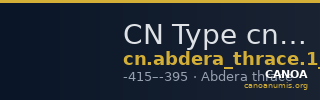 CN Type cn.abdera_thrace.1_ed.113 — CANOA