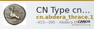 CN Type cn.abdera_thrace.1_ed.116 — CANOA
