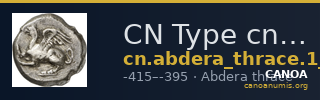 CN Type cn.abdera_thrace.1_ed.118 — CANOA