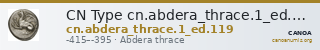 CN Type cn.abdera_thrace.1_ed.119 — CANOA
