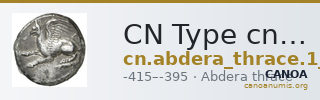 CN Type cn.abdera_thrace.1_ed.127 — CANOA