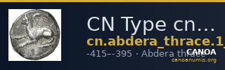 CN Type cn.abdera_thrace.1_ed.127 — CANOA