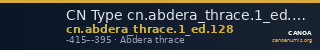 CN Type cn.abdera_thrace.1_ed.128 — CANOA