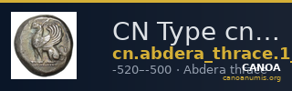 CN Type cn.abdera_thrace.1_ed.13 — CANOA