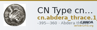 CN Type cn.abdera_thrace.1_ed.133 — CANOA