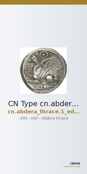 CN Type cn.abdera_thrace.1_ed.138 — CANOA