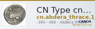CN Type cn.abdera_thrace.1_ed.138 — CANOA