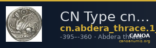 CN Type cn.abdera_thrace.1_ed.138 — CANOA
