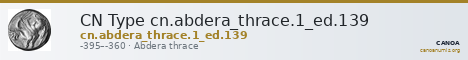 CN Type cn.abdera_thrace.1_ed.139 — CANOA