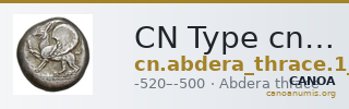 CN Type cn.abdera_thrace.1_ed.14 — CANOA