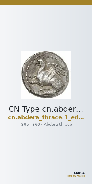 CN Type cn.abdera_thrace.1_ed.143 — CANOA
