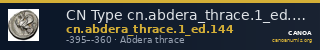 CN Type cn.abdera_thrace.1_ed.144 — CANOA