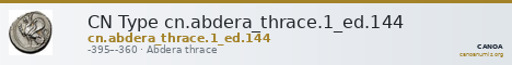 CN Type cn.abdera_thrace.1_ed.144 — CANOA
