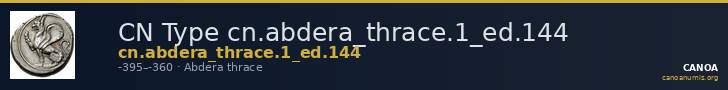 CN Type cn.abdera_thrace.1_ed.144 — CANOA