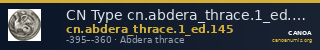 CN Type cn.abdera_thrace.1_ed.145 — CANOA