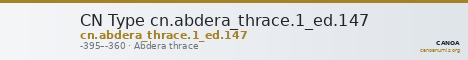 CN Type cn.abdera_thrace.1_ed.147 — CANOA